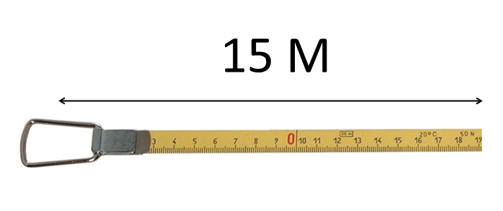 Décamètres 15 m